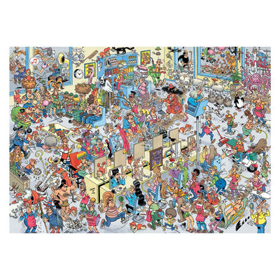 Jumbo Jan van Haasteren Puzzle - Beim Friseur, 1000 Teile.