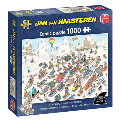 Jan van Haasteren Puzzle - von unten!, 1000 Teile.