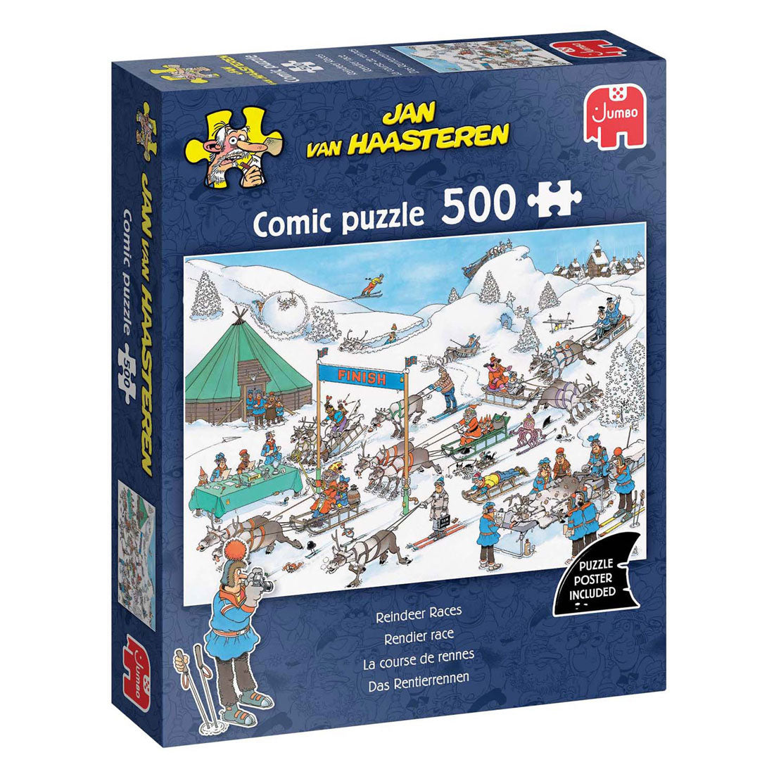 Jumbo Jan van Haasteren Puzzle - Rennen, 500 Teile.
