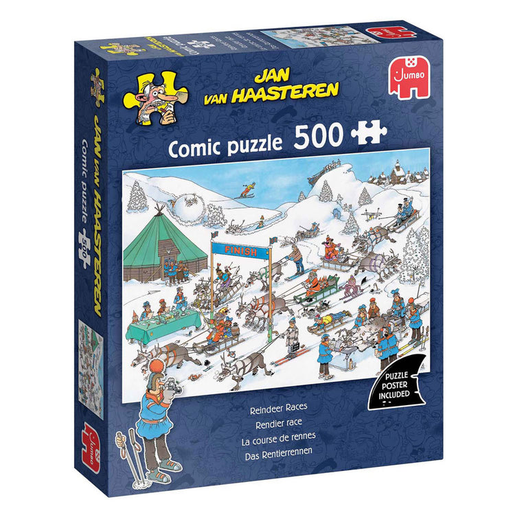 Jumbo Jan van Haasteren Puzzle - Rennen, 500 Teile.