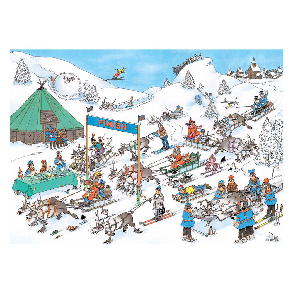 Jumbo Jan van Haasteren Puzzle - Rennen, 500 Teile.