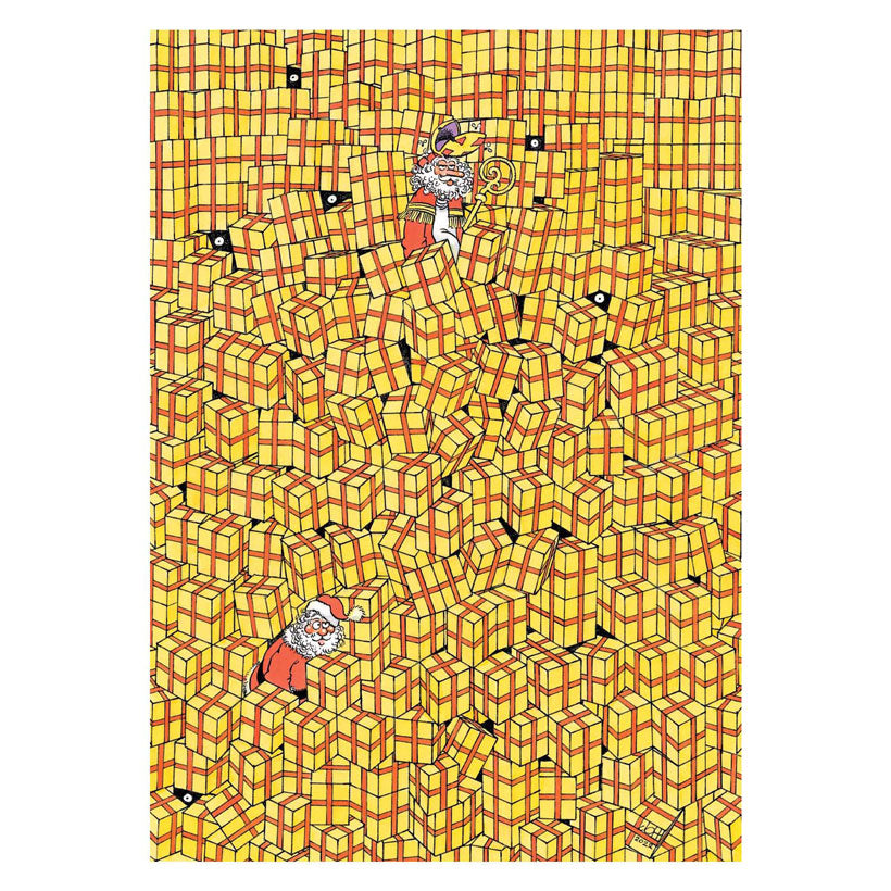 Jan van Haasteren Puzzle - Experte 4 Geschenke überall, 500 Teile.