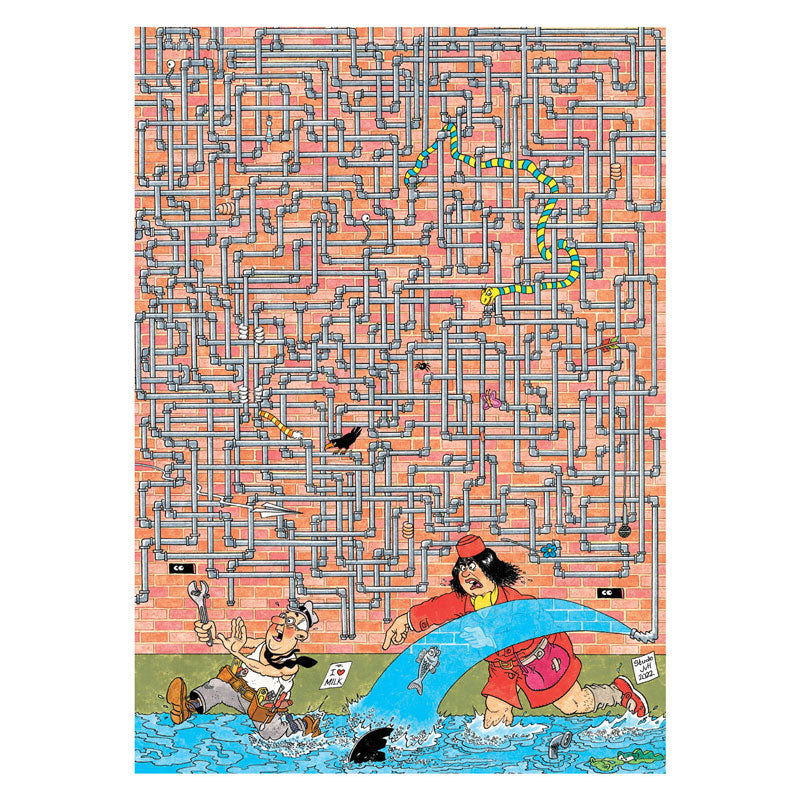 Jumbo Jan van Haasteren Puzzle-Experte 5 – wo ist das Leck? - 500 Stk.