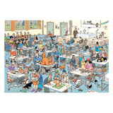 Jumbo Jan van Haasteren Puzzle – Die Katzenausstellung, 2000 Teile. - afbeelding 2