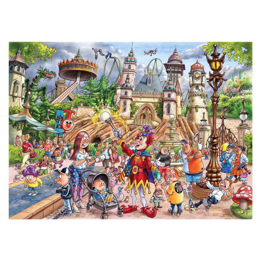 Jumbo Wasgij Puzzle Mystery Efteling, 1000 Teile.