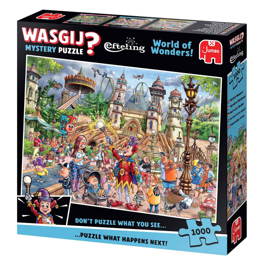 Jumbo Wasgij Puzzle Mystery Efteling, 1000 Teile.