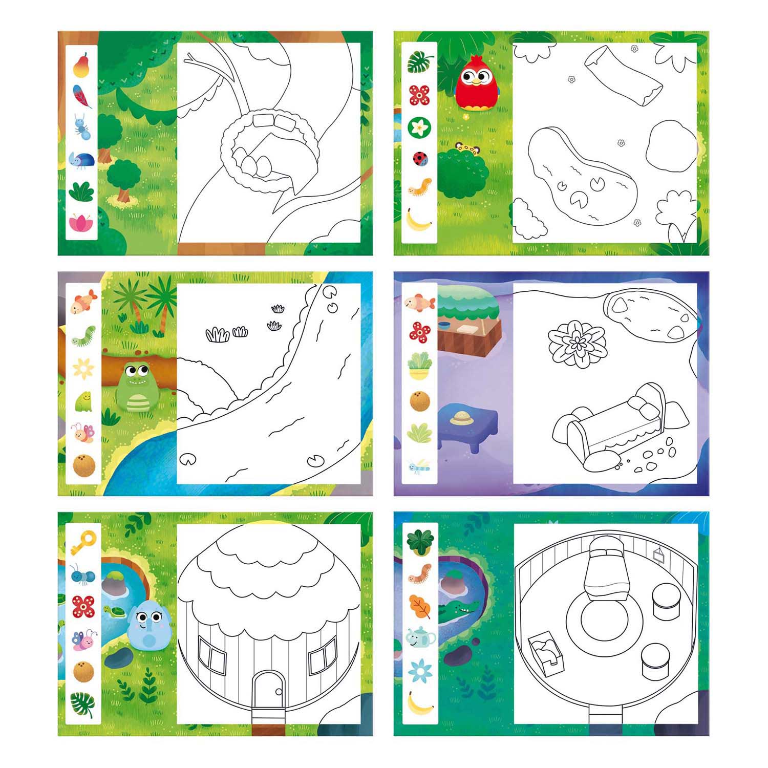 Jumbo-Wasserzauber-Squishies-Dschungel