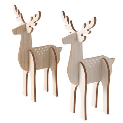 Boltze Home Hirschfigur Rugen MDF H40,2cm