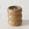 Boltze Home Kerze im Glas Leano Dolomit H7,5xø6,5cm