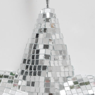 Boltze Home Weihnachtsanhänger Disco Stern 20x20cm