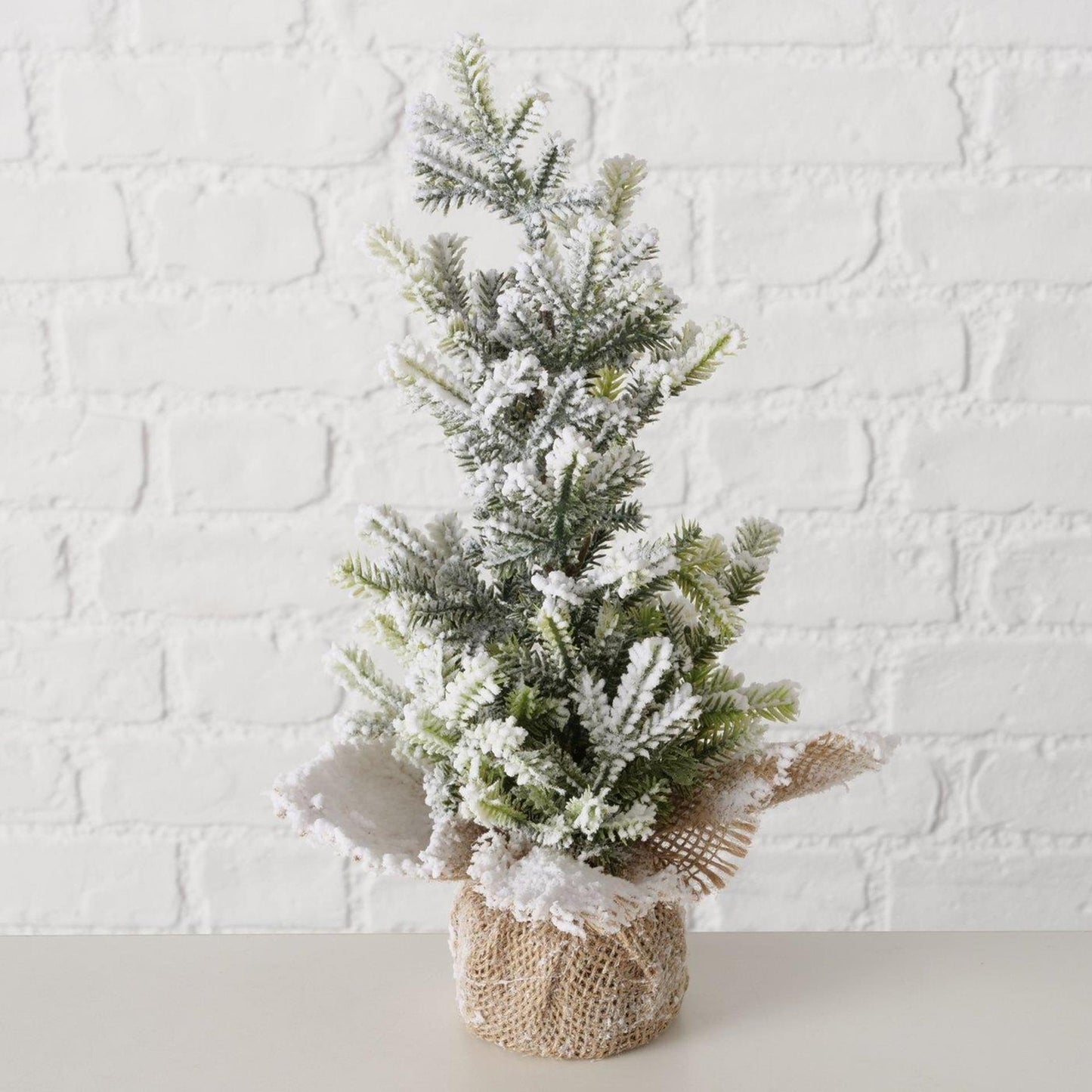 Boltze Home Weihnachtsbaum verschneit h31cm