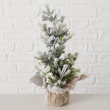 Boltze Home Weihnachtsbaum verschneit h31cm - afbeelding 2
