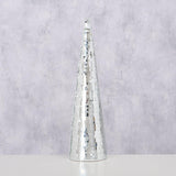 Boltze Home Weihnachtsbaum Disco Spiegelglas H39cm - afbeelding 1