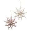 Boltze Home Deco Anhänger Kassierer Stern 8-spitz ø20cm