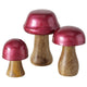 Boltze Home Statue Pilz-Set a 3