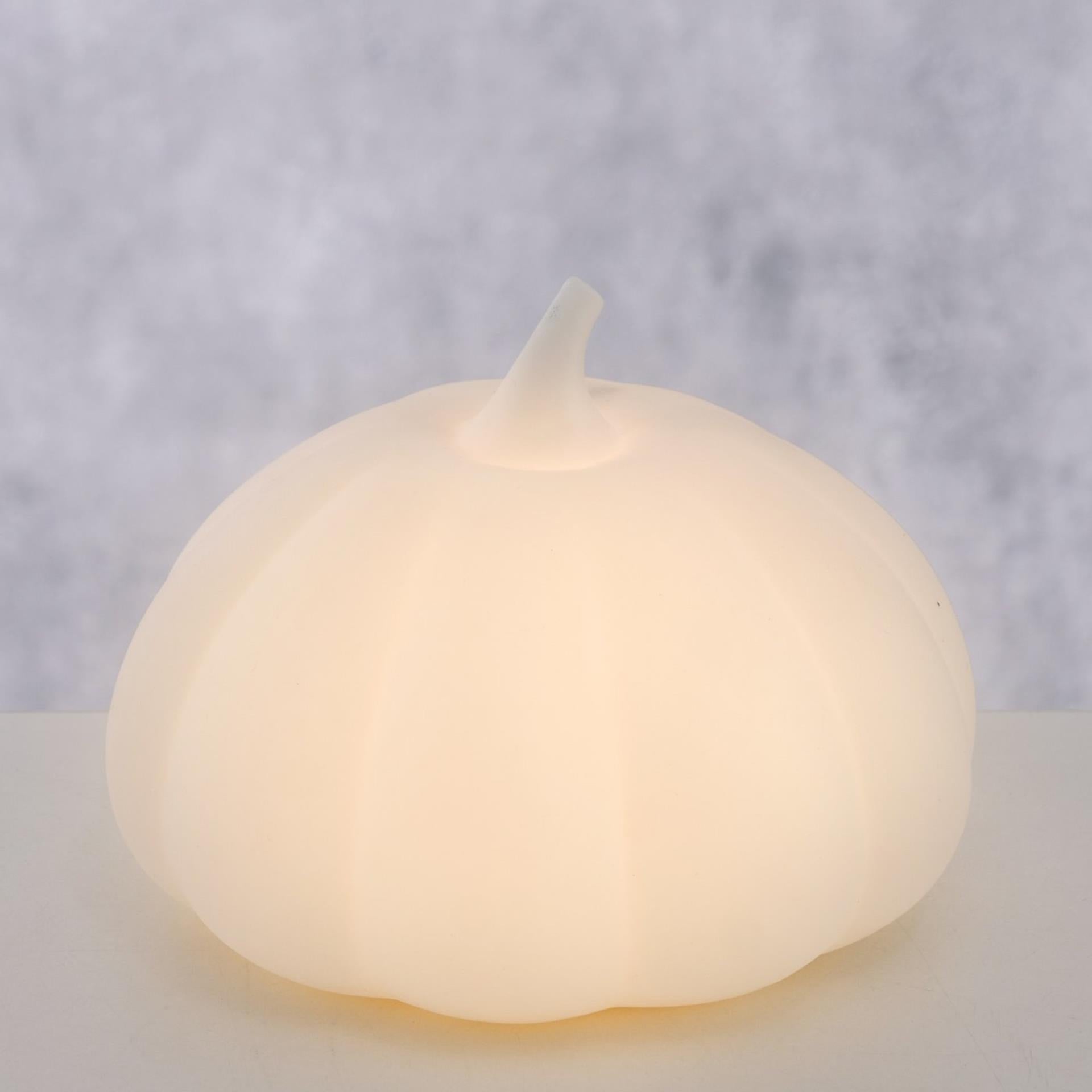 Boltze Home Statue LED Kürbis h8,4cm