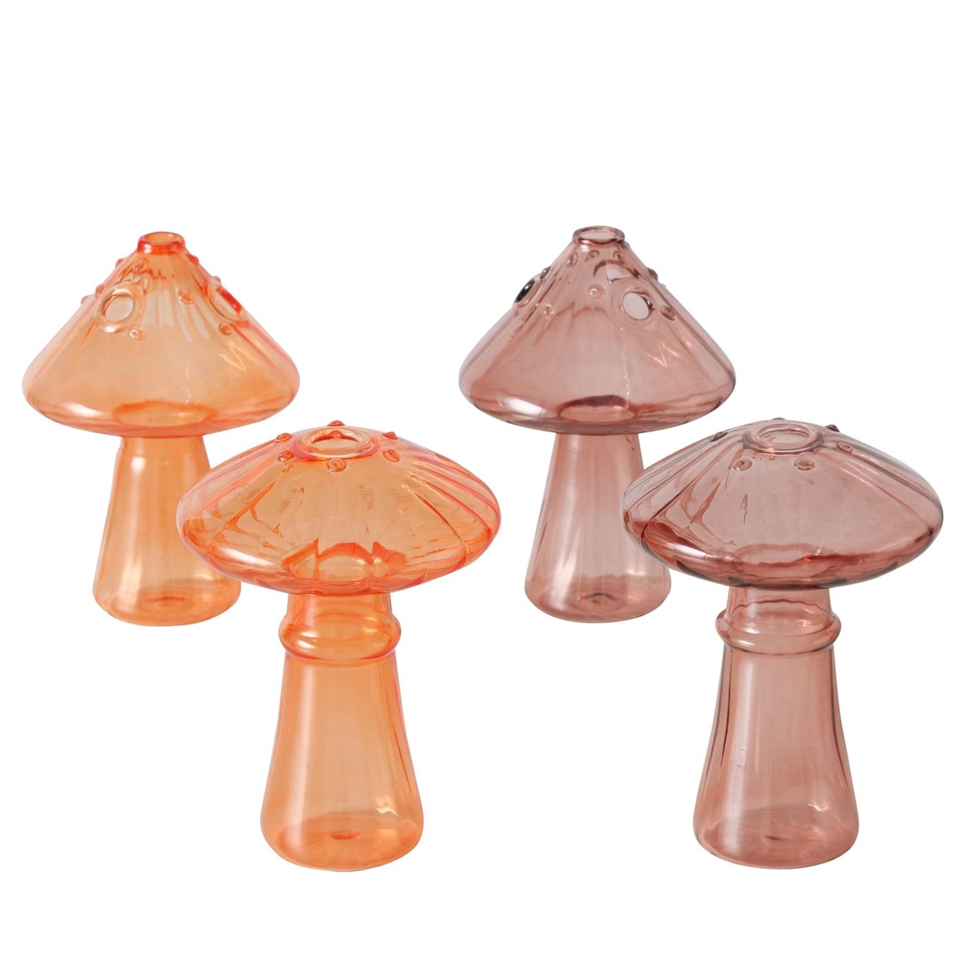 Boltze Home Vase Pilzglas H10,5 cm