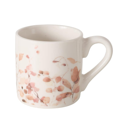 Boltze Home Tasse Espresso Blattmotiv H6cm