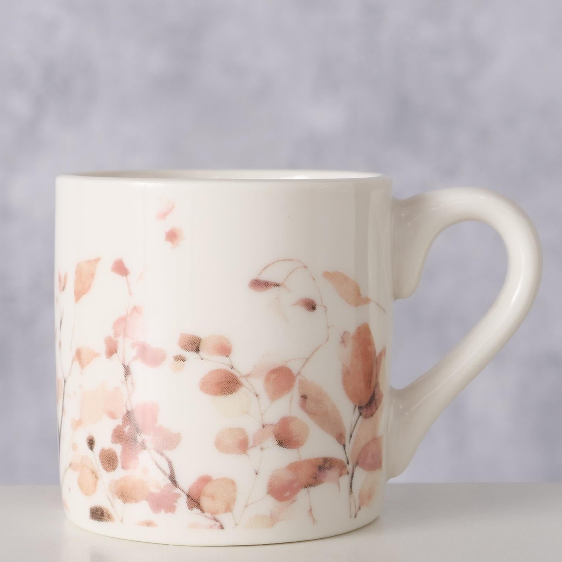 Boltze Home Tasse Espresso Blattmotiv H6cm