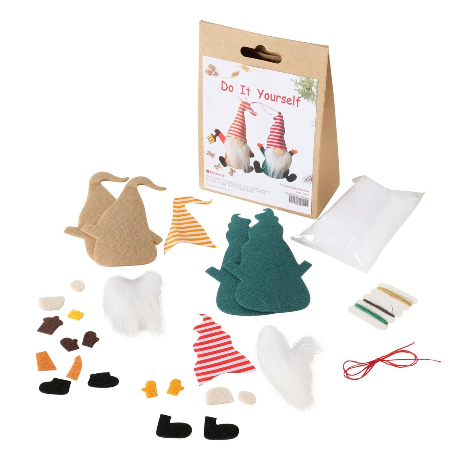 Boltze Home DIY Bastelset Zwerg H15cm