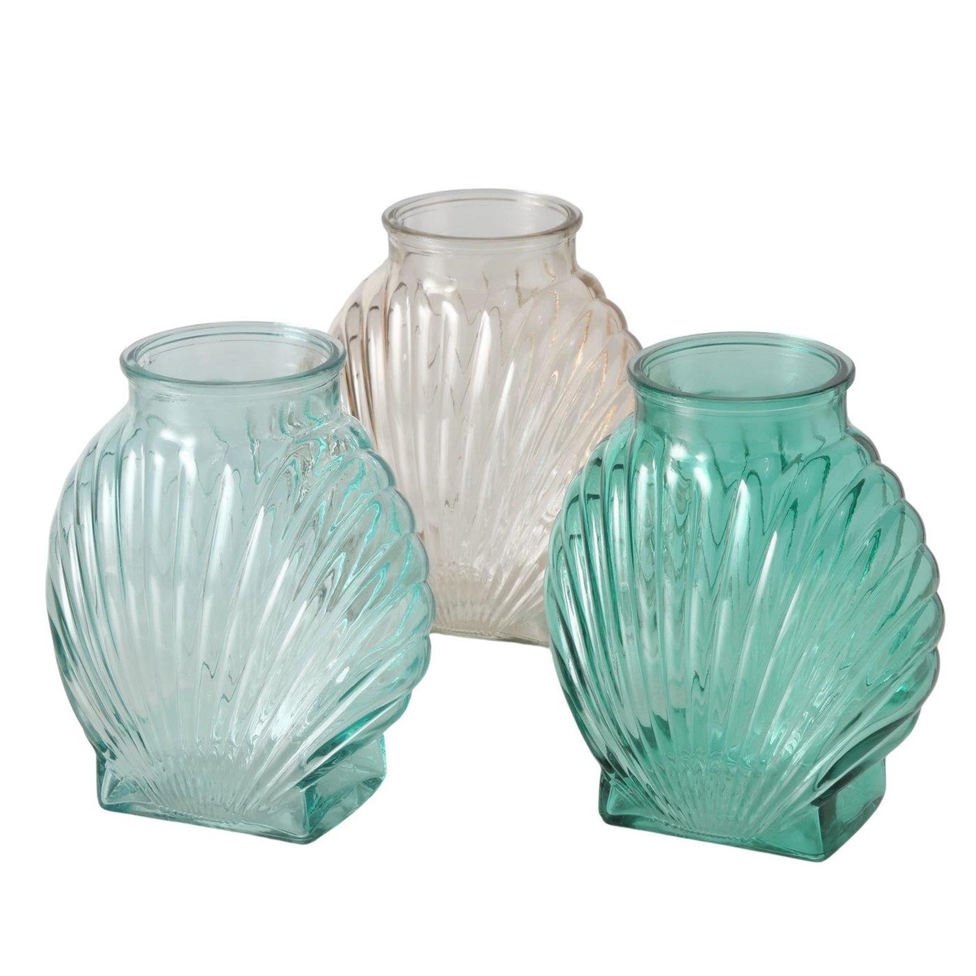Boltze Home Vase Coqua-Glas 16x10x18cm