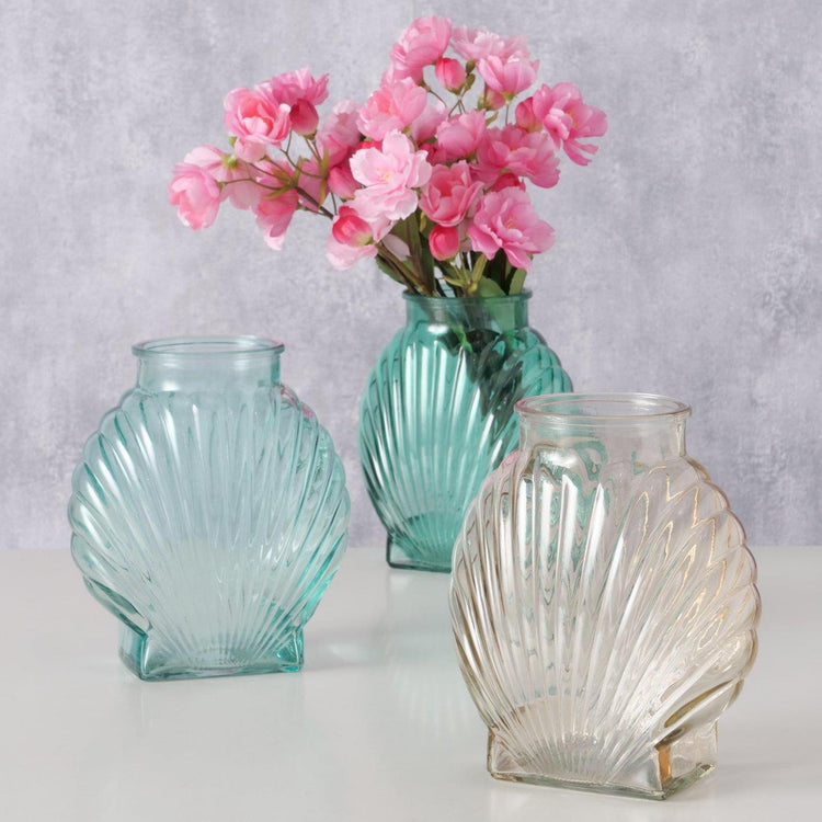 Boltze Home Vase Coqua-Glas 16x10x18cm