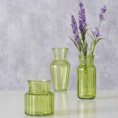 Boltze Home Vase Tilla 3-teilig grün
