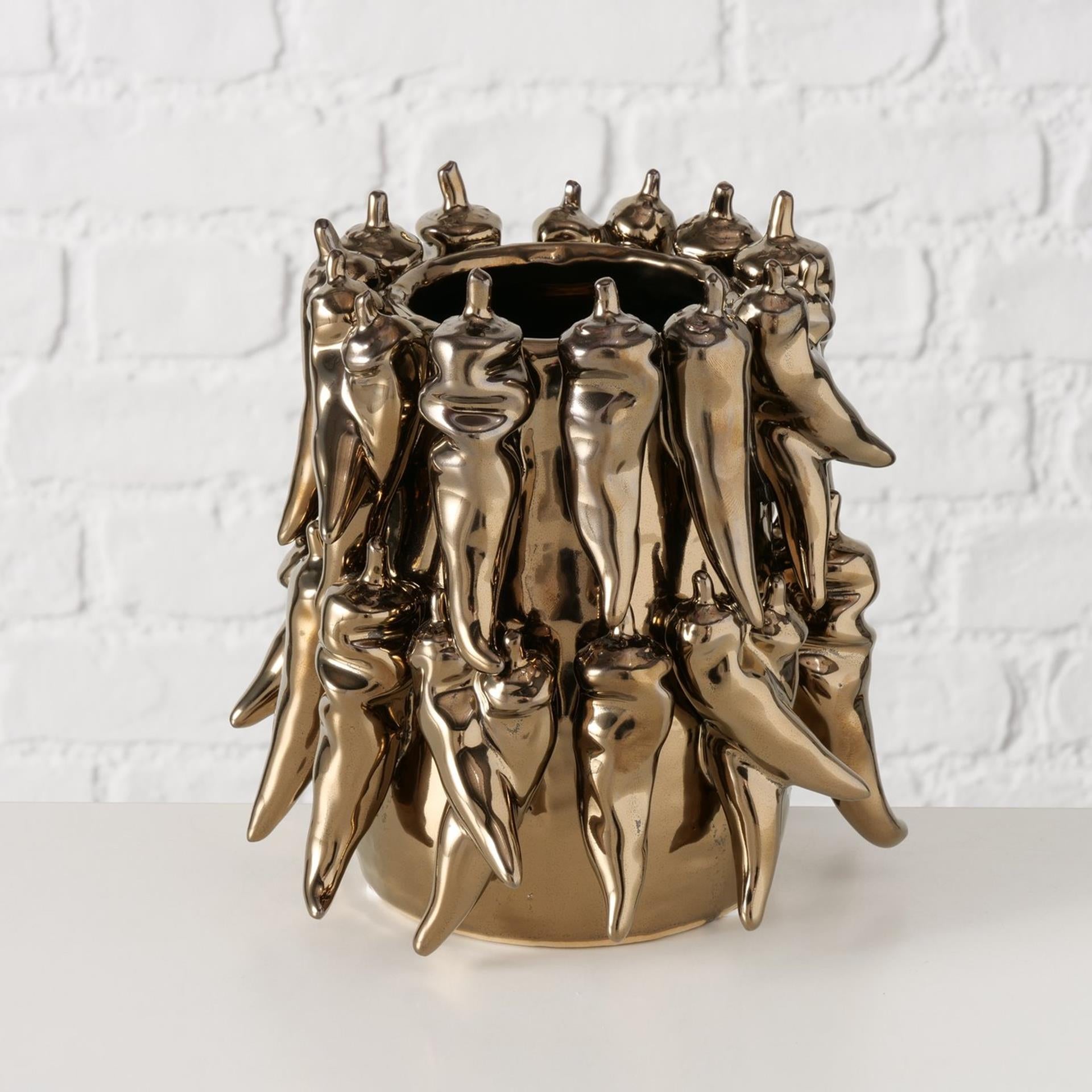 Boltze Home Vase Pepperoni Durchmesser 19x19cm