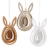 Boltze Home Deco Anhänger Hase 7,5x13,5cm