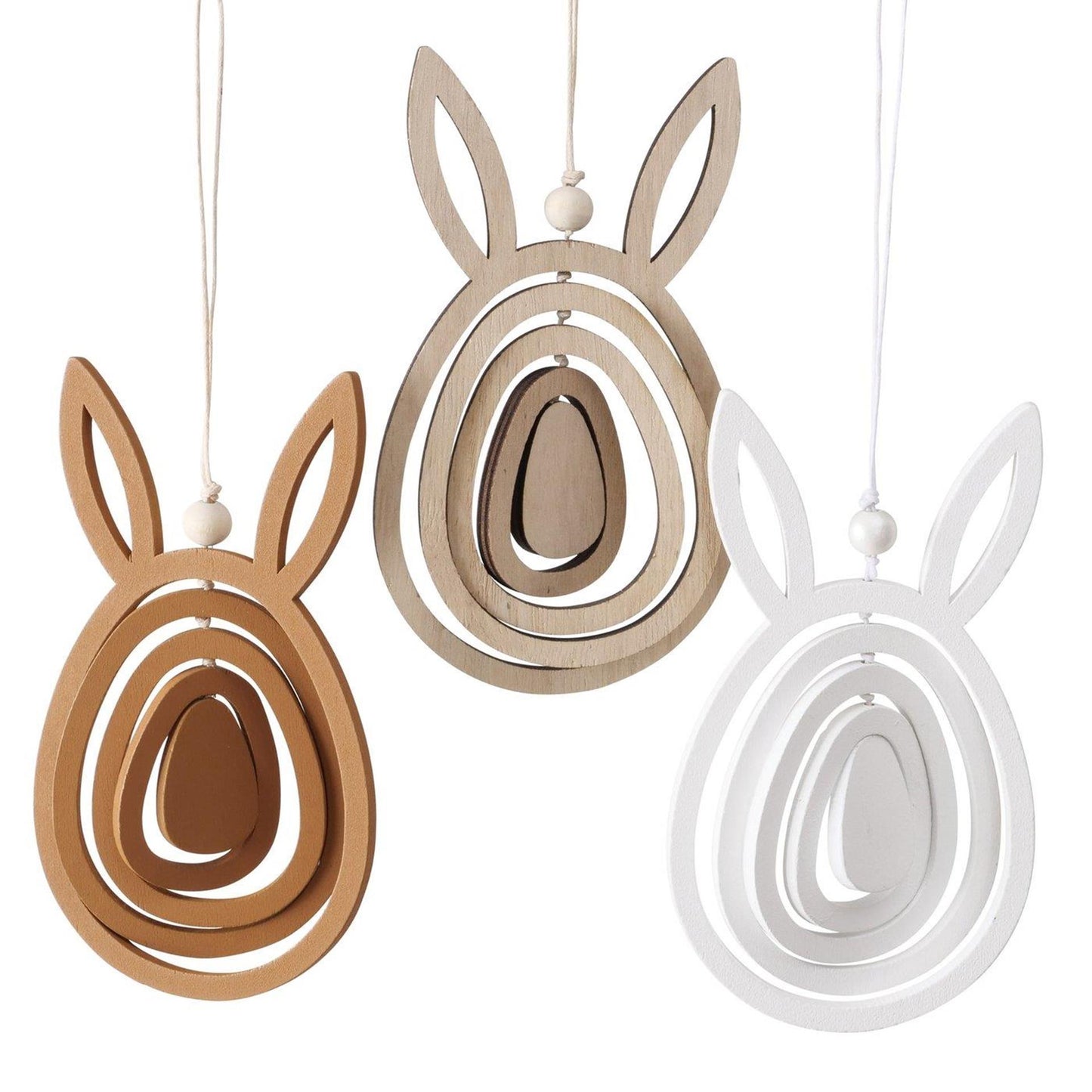 Boltze Home Deco Anhänger Hase 7,5x13,5cm
