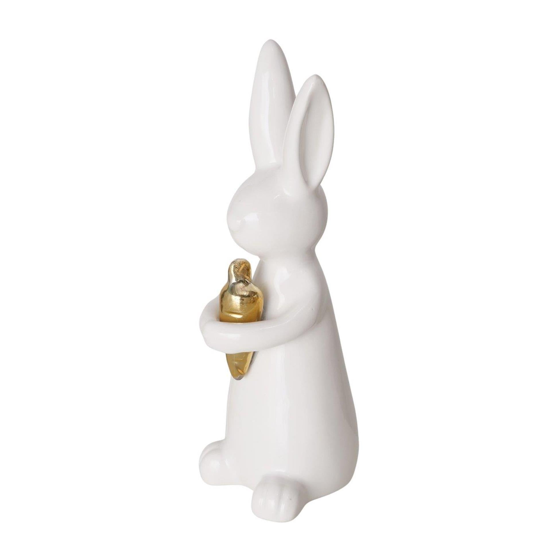 Boltze Startseite Figur Hase Hopsi 5x5,2x15cm