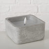 Boltze Home LED-Außenkerze 12x12x8,5cm