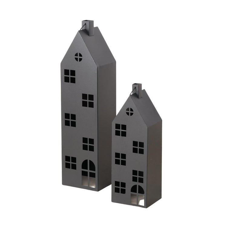 Boltze Home Laternen-Set Haus 2-teilig xxl