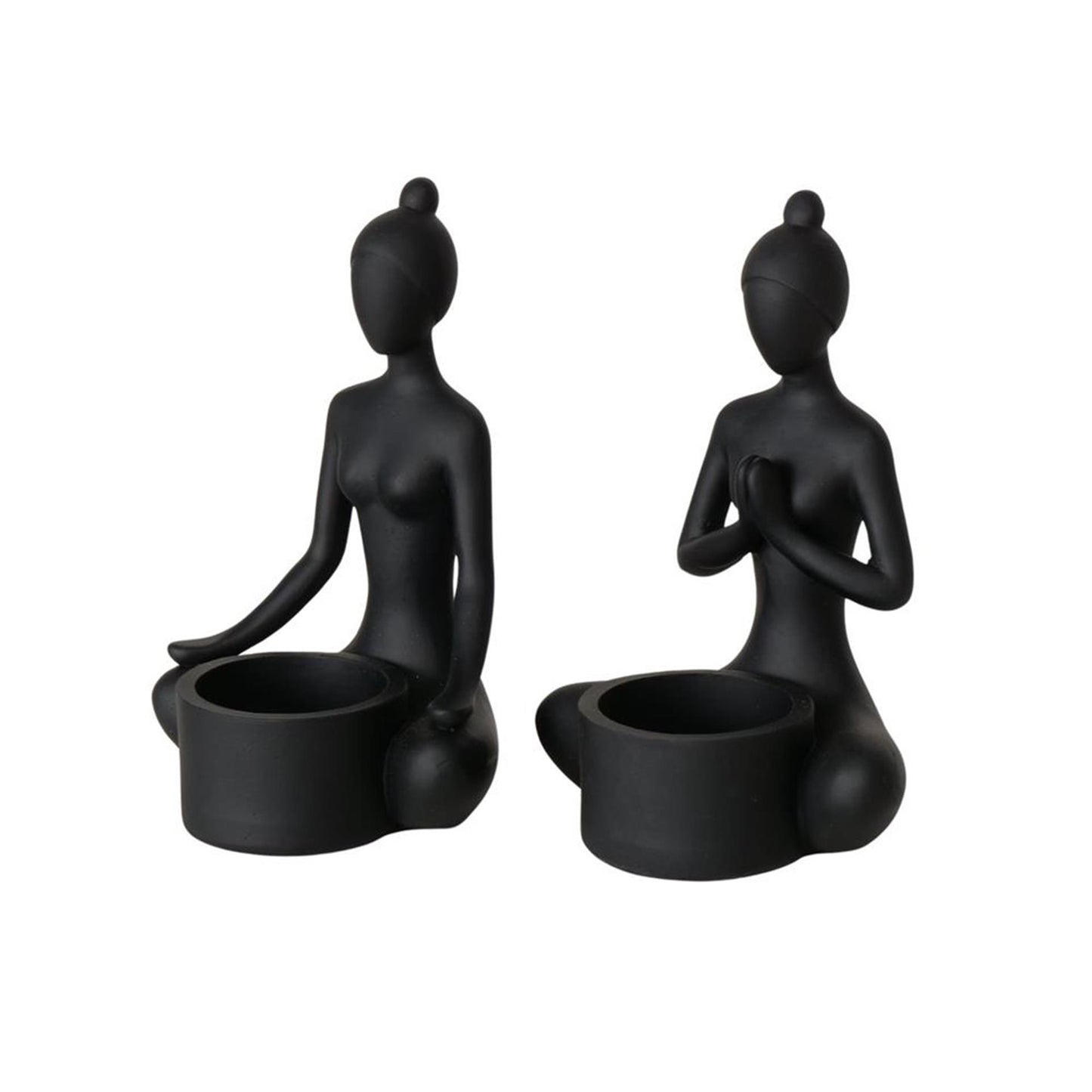 Boltze Home Teelichthalter Yoga