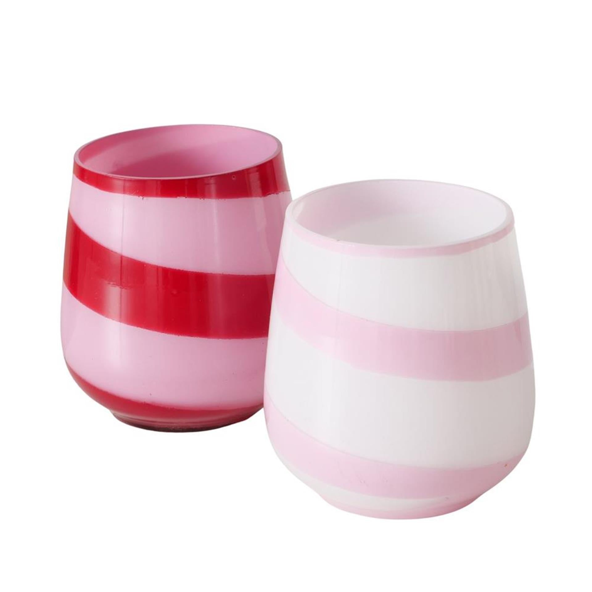 Boltze Home Laternenstreifen rosa 8,5cm