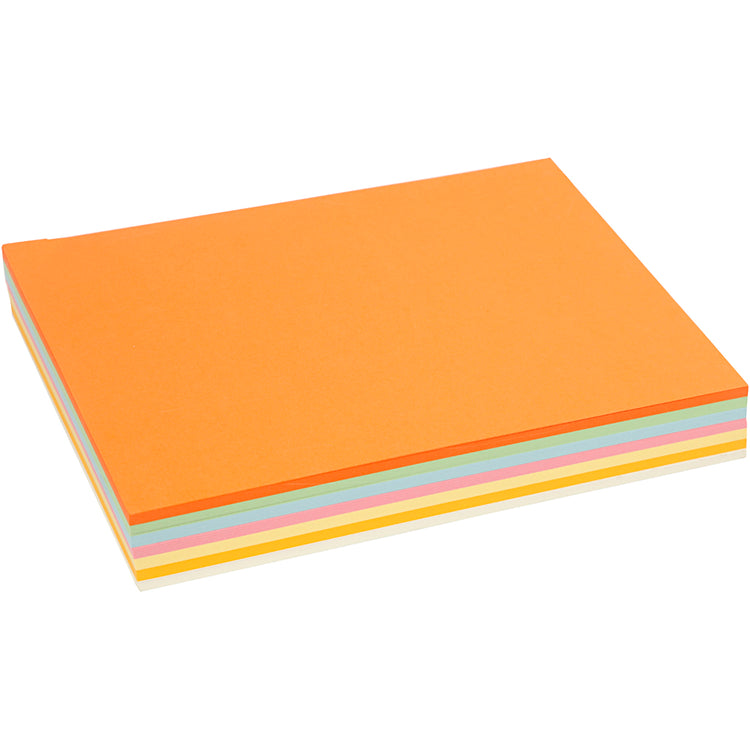 Creativ Company Pastell Karton, A4, VEL 210x297 mm, 160 g, Pastellfarben, 210 Div -Blätter 1 Box