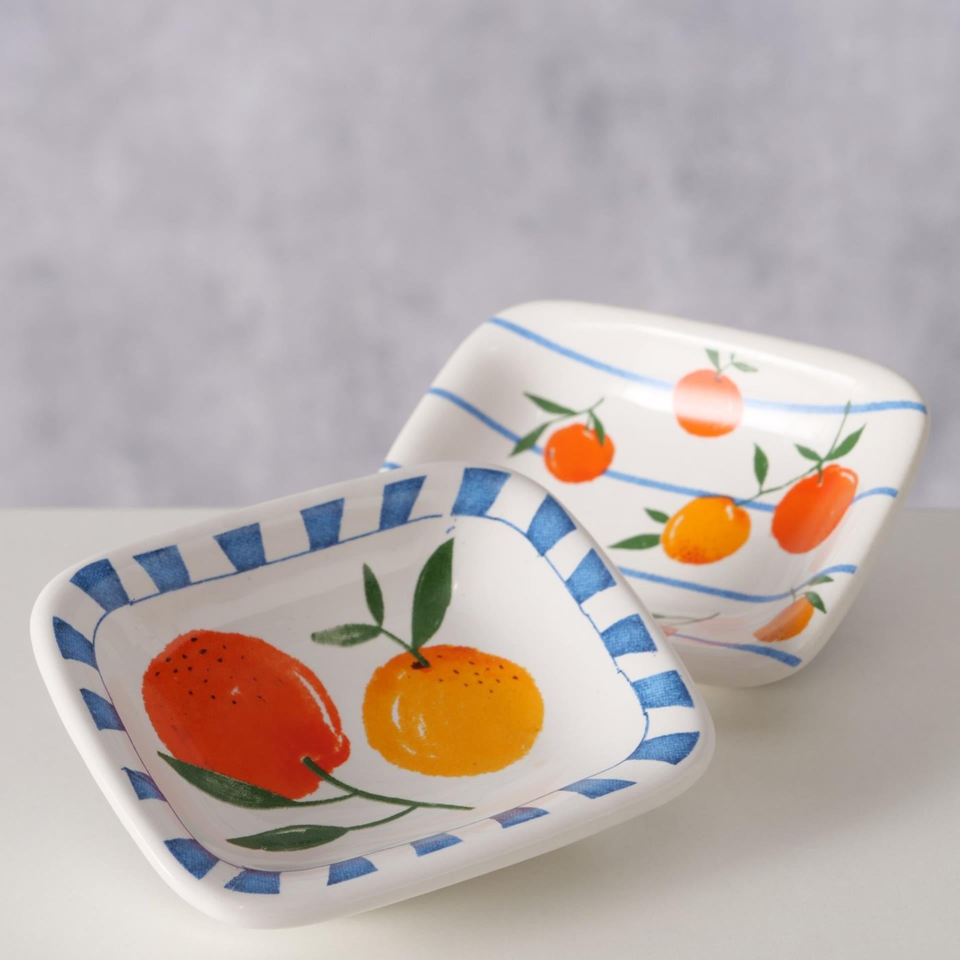 Boltze Heimschale Orange 8x6cm