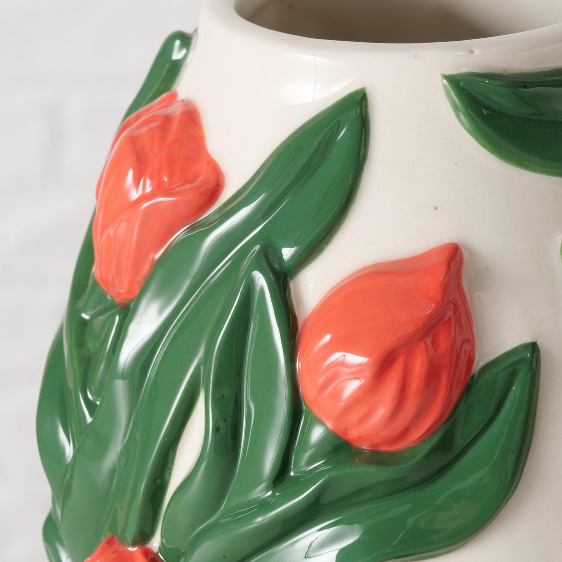 Boltze Home Vase Tulpe h14cm