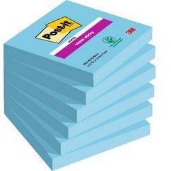 Super Haftnotizen Post-it 76x76mm blau