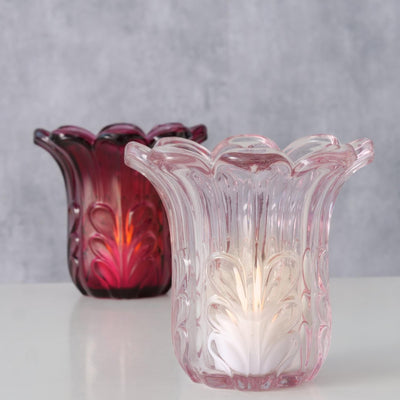Boltze Home Vase Rosena H10,5 Glas