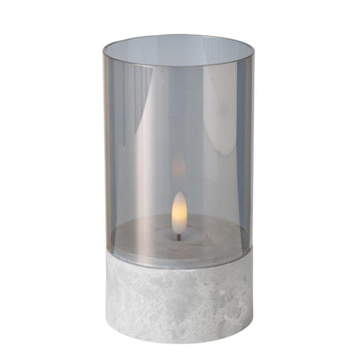 Boltze Home LED-Kerze mit Timer ø8xh14,5cm