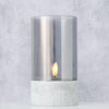 Boltze Home LED-Kerze mit Timer ø8xh14,5cm