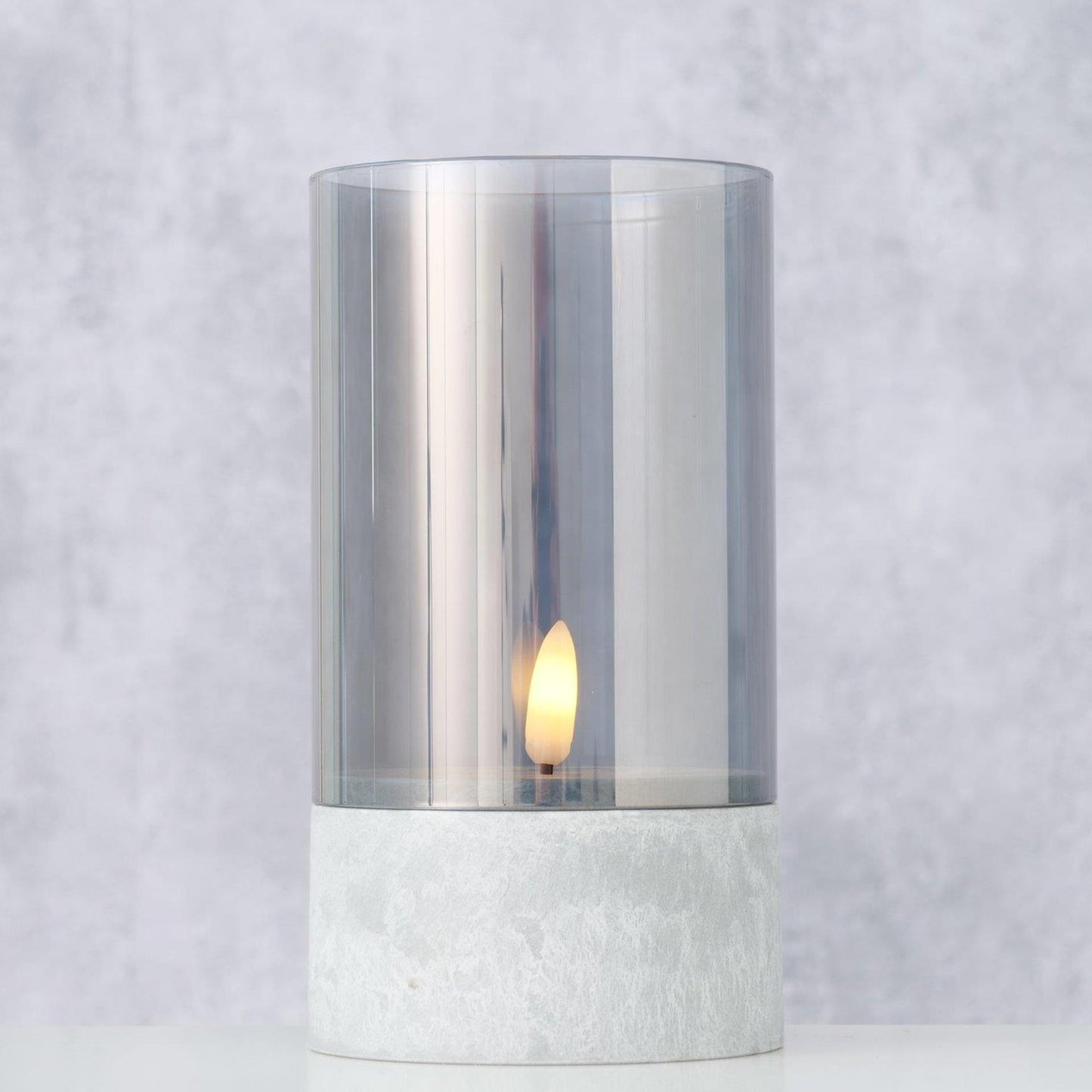 Boltze Home LED-Kerze mit Timer ø8xh14,5cm