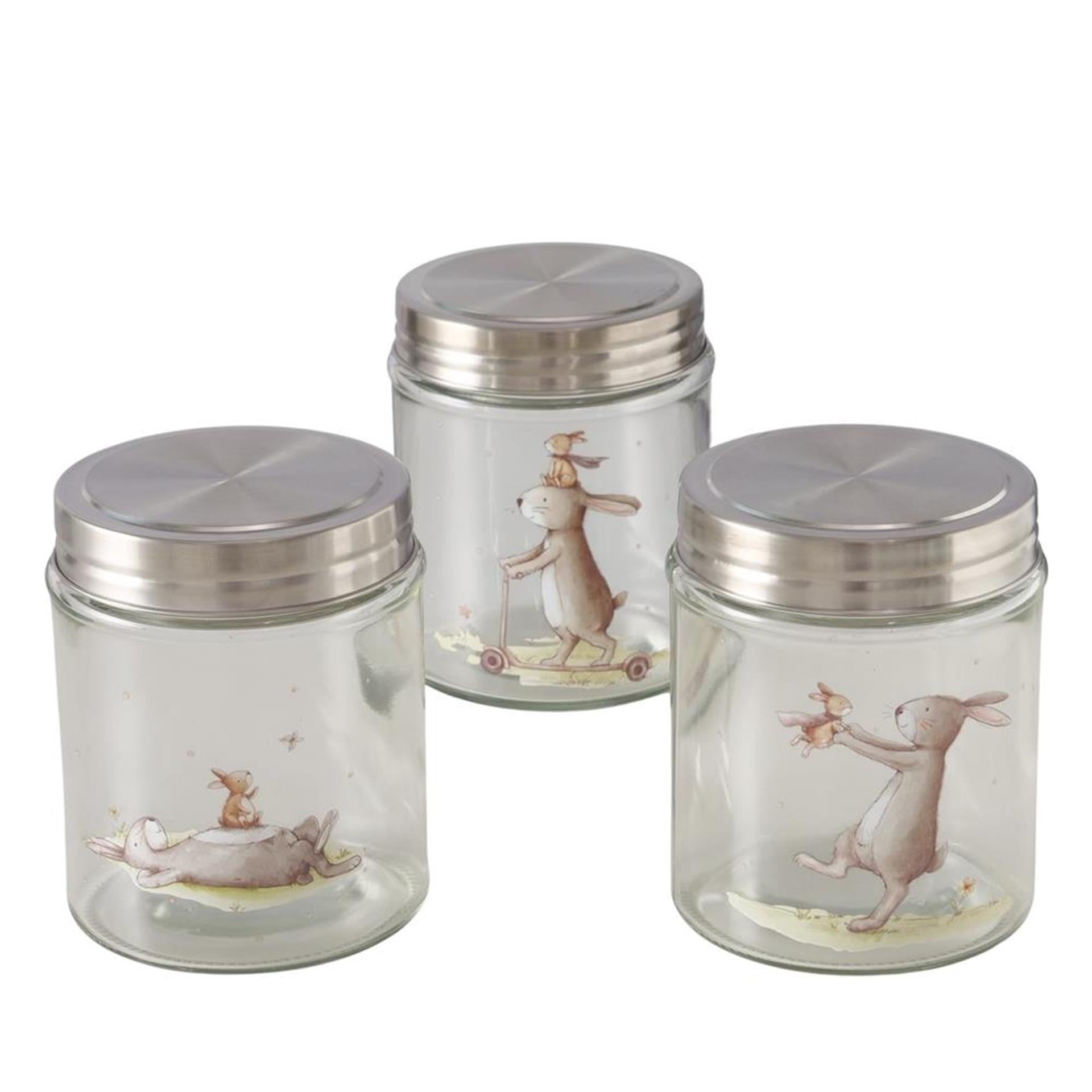 Boltze Home Vorratsglas Hase 625ml