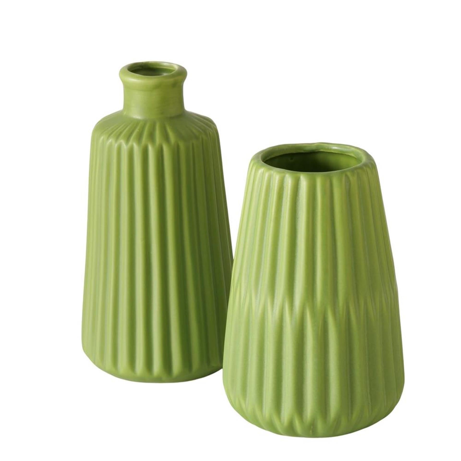 Boltze Home Vase Esko H17cm grün