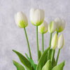 Boltze Home Kunstblumen Tulpe 40cm weiß