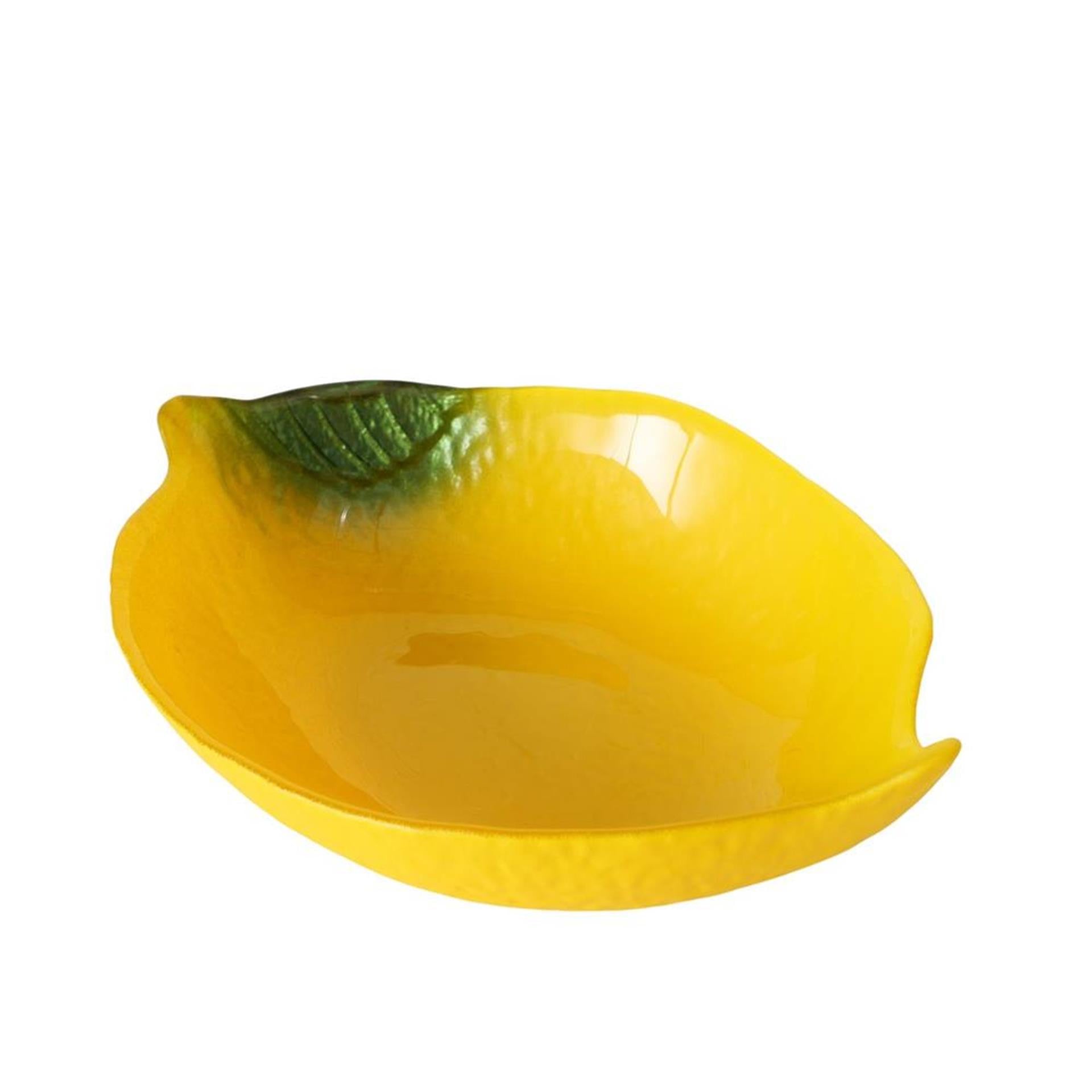 Boltze Home Schüssel Glas Zitrone