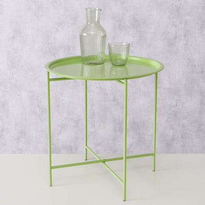 Boltze Home Tabletttisch Metall grün