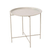 Boltze Home Tabletttisch Metall Beige