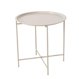 Boltze Home Tabletttisch Metall Beige - afbeelding 1